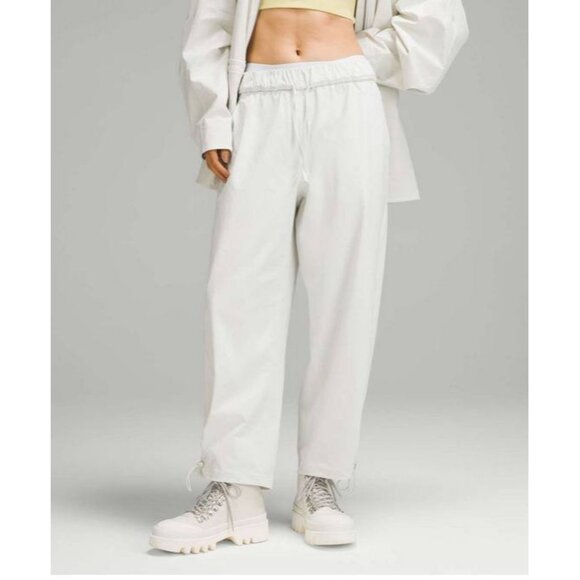 Lululemon Pants - Lululemon Cinchable Cuff High-Rise Jogger Size S Bone LW5FB9S